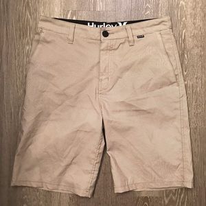 HURLEY Striped Flat Front Bermuda Golf Shorts Men’s Size‎ 28​